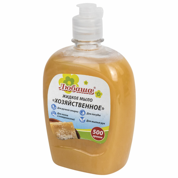 Мыло жидкое 500г ЛЮБАША "Хозяйственное", 606380