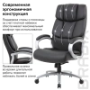 Кресло офисное BRABIX PREMIUM "Blocks HD-008", НАГРУЗКА до 200 кг, экокожа, черное, 531944 - МСК «Форвард»