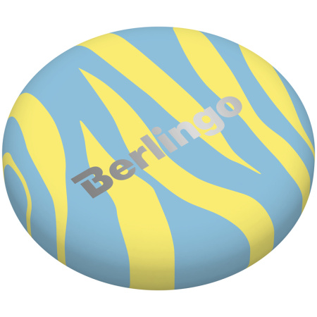 Ластик Berlingo "Zebra" круглый, термопластичная резина, 36*36*11мм BLc_00710 330167 - МСК «Форвард»
