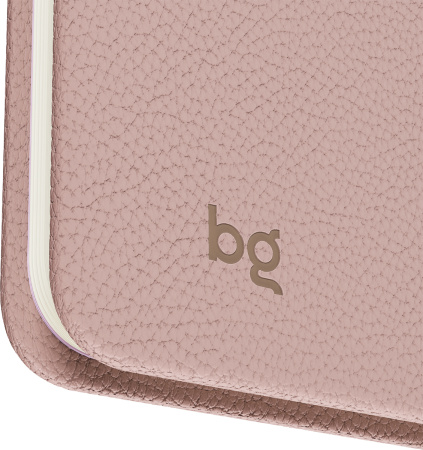 Еженедельник недатированный, B5, 64л., твердый переплет, кожзам, BG "Palm. Ecru pink", розовый 371695 - МСК «Форвард»
