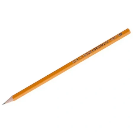 Карандаши чернографитные KOH-I-NOOR, НАБОР 6 шт..: 2B, B, HB (2 шт.), H, 2H, без резинки, заточенные, 1696/6, 1696006038BL 182172 - МСК «Форвард»