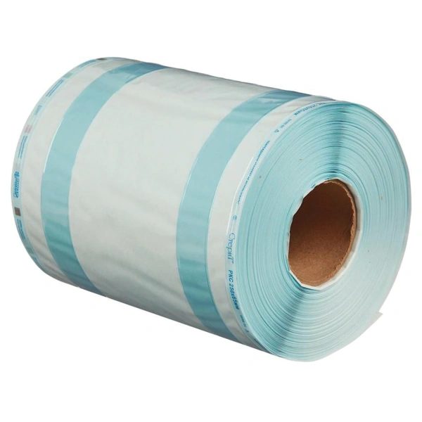 Рулон комбинированный со складкой ВИНАР СТЕРИТ, для ПАР/ГАЗ стерилизации, 250ммх65ммх100м, 630456