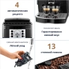 Кофемашина DELONGHI Magnifica S ECAM 22.110.B, 1450 Вт, объем 1,8 л, ручной капучинатор, черная, EСAM 22.110.B 451596 - МСК «Форвард»