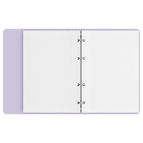 Тетрадь на кольцах А5, 120л., BG "Хорошие вибрации", картон, софт-тач ламинация, тиснение фольгой 382721 - МСК «Форвард»