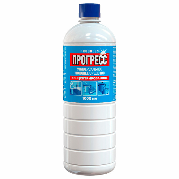 Средство моющее универсальное 1л ПРОГРЕСС, 600660