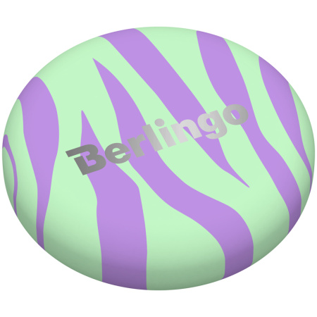 Ластик Berlingo "Zebra" круглый, термопластичная резина, 36*36*11мм BLc_00710 330167 - МСК «Форвард»