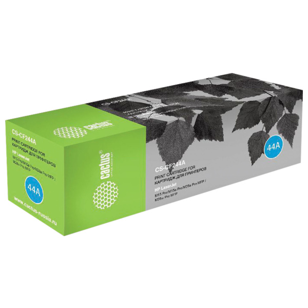 Картридж лазерный CACTUS (CS-CF244A) для HP LaserJet Pro M15/M15a/M28a/M28w, ресурс 1000 стр. CS-CF2 363158