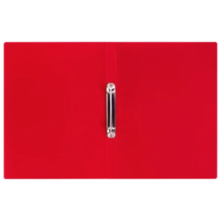Папка на 2 кольцах А4 BRAUBERG UNIVERSAL, 25 мм, красная, до 170 листов, 0,5 мм, 273032 - МСК «Форвард»