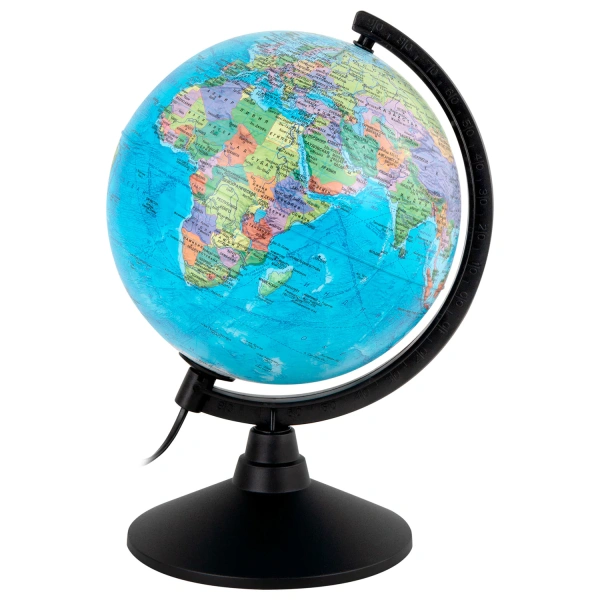 Глобус политический Globen Классик, диаметр 210 мм, с подсветкой, К012100010 454423