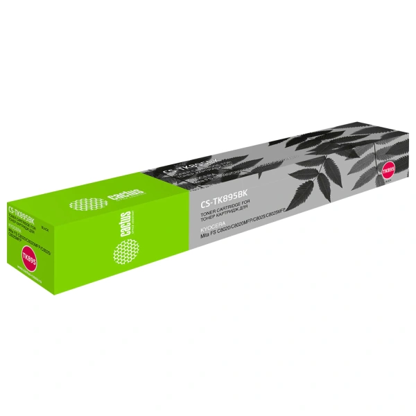 Картридж лазерный CACTUS (CS-TK895BK) для Kyocera FS-C8020/C8020MFP/C8025, черный, ресурс 12000 стр. 363716 под заказ 8 дней