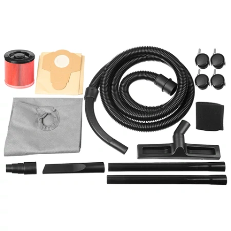 Пылесос хозяйственный ЗУБР ПУ-20-1400, 1400 Вт, сухая/влажная уборка, сила всасывания 300 Вт, бак 20 л, ПУ-20-1400 М3 456962 - МСК «Форвард»