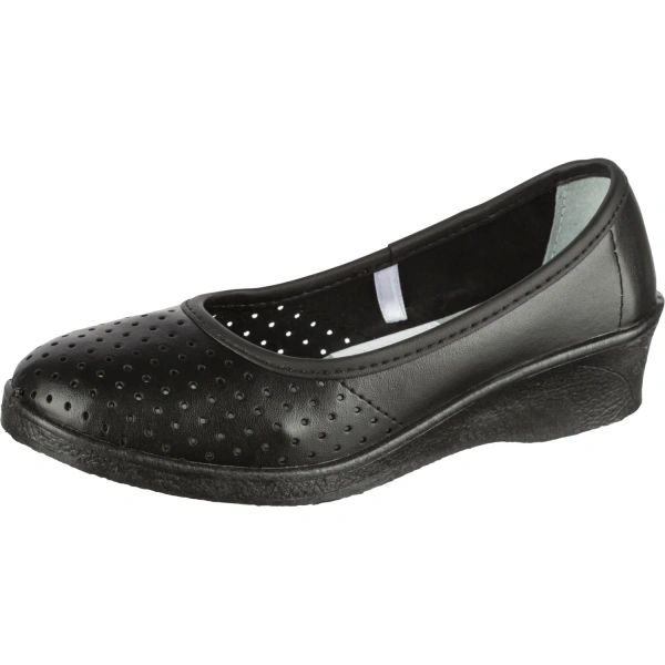 Туфли женские Almi Эмануэла ПВХ из натуральной кожи черные размер 35 (6813-00101) 1596645 минпромторг - МСК «Форвард»