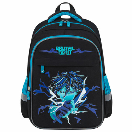 Рюкзак BRAUBERG FAVOUR, 2 отделения, 3 кармана, "Anime fight", 40х29х15 см, 272057 - МСК «Форвард»