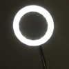Лупа настольная на прищепке с LED-ПОДСВЕТКОЙ, диаметр 75 мм, увеличение 3, BRAUBERG, 455931 - МСК «Форвард»
