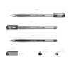 Ручки гелевые для ЕГЭ и ОГЭ ERICH KRAUSE G-Tone Stick Original, 0,5 мм, ЧЕРНЫЕ, набор 2 штуки, 39516 144566 - МСК «Форвард»