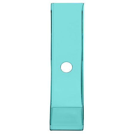 Лоток для бумаг вертикальный СТАММ "Актив", тонированный мятный, ширина 70мм ЛТВ-31102 351502 - МСК «Форвард»