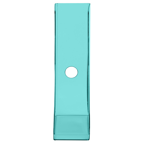 Лоток для бумаг вертикальный СТАММ "Актив", тонированный мятный, ширина 70мм ЛТВ-31102 351502 - МСК «Форвард»