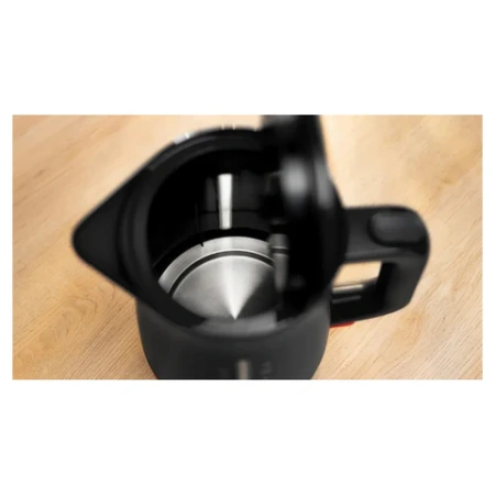 Чайник BOSCH TWK3M123, 1,7 л, 2400 Вт, закрытый нагревательный элемент, пластик, черный 458591 - МСК «Форвард»