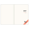 Ежедневник датированный 2027г., А5, 176л., твердый переплет, кожзам Soft touch, BG "Magnet. Vanilla", ванильный, магнитный клапан DdА5_67950 389949 - МСК «Форвард»