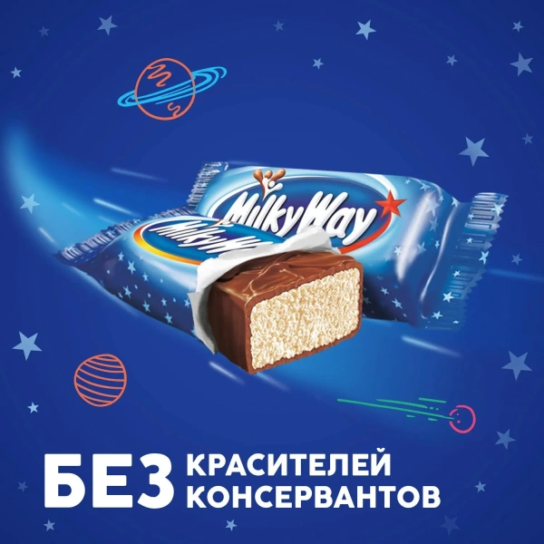 Шоколадный батончик Milky Way minis 1 кг 832968 - МСК «Форвард»