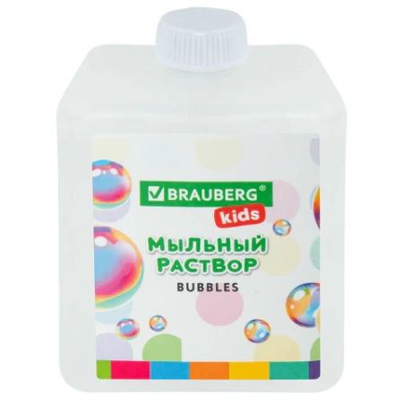 Мыльные пузыри Фонтан Генератор со звуком салюта, раствор 240 мл, BRAUBERG KIDS, 665150 - МСК «Форвард»