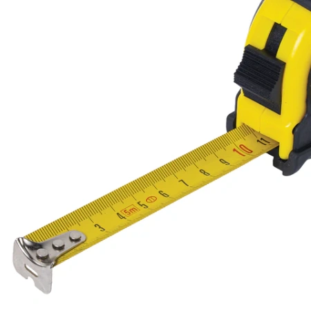 Рулетка измерительная 5 м х 19 мм, обрезиненный корпус, с фиксатором, RABBITEX (РАББИТЕКС) Standard, 671349 - МСК «Форвард»