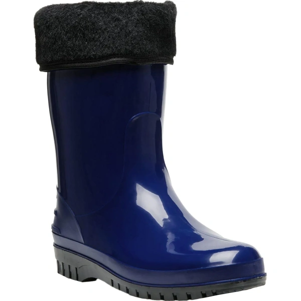 Сапоги рабочие женские 260 У ПВХ утеплённые с вкладным чулком синие размер 36 231393 минпромторг - МСК «Форвард»