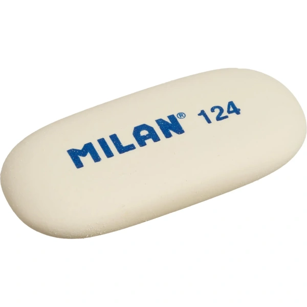 Ластик Milan 124 овальный НАБОР 3шт 49x23x9 из синтетического каучука блистер BMM9203 973165 - МСК «Форвард»