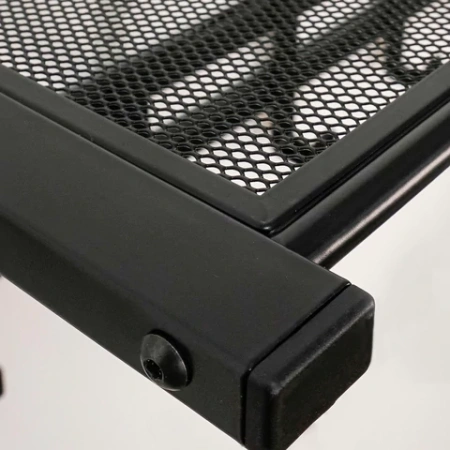 Вешалка настенная с полкой 2 яруса ZMI "Торонто-22", 585х670х270 мм, 9 крючков, металл, черная, ВСПТ22 Ч 700938 - МСК «Форвард»