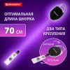 Держатель-рулетка для бейджей 70 см, петелька, карабин, черный, в блистере, BRAUBERG, 238237 - МСК «Форвард»