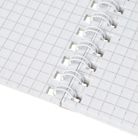 Бизнес-тетрадь Attache Office Style А5 48 листов бирюзовая в клетку на спирали 1516757 минпромторг - МСК «Форвард»