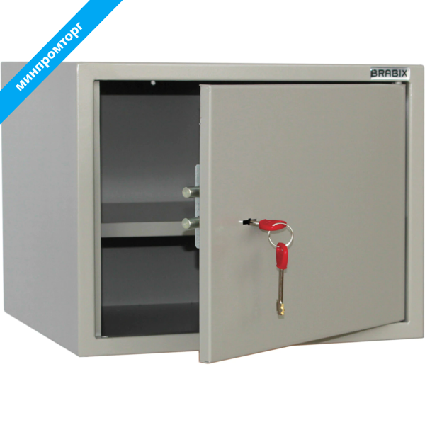 Шкаф металлический для документов BRABIX КBS-02 (в320*ш420*г350мм;9,6кг), сварной, 291151