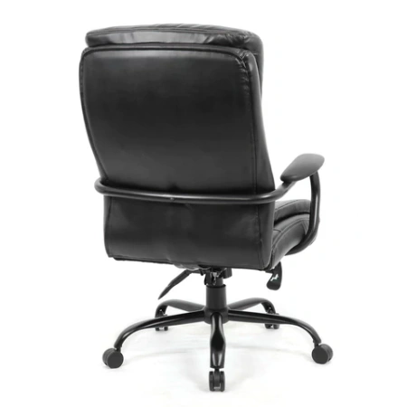 Кресло офисное BRABIX PREMIUM "Heavy Duty HD-004", НАГРУЗКА до 200 кг, экокожа, черное, 531942 - МСК «Форвард»