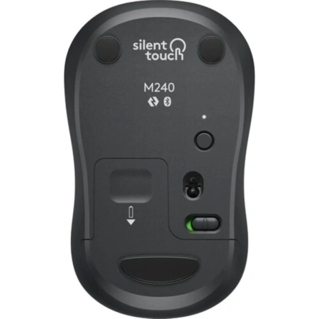 Мышь беспроводная Logitech M240 чёрная 1колесо + 3 кнопки 910-007119 1867519 - МСК «Форвард»