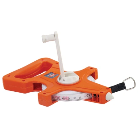 Рулетка геодезическая 20 м х 13 мм, лента фибергласс, открытый корпус, RABBITEX (РАББИТЕКС), 671366 - МСК «Форвард»