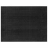Коврик придверный 45х60 см, ЧЕРНЫЙ пластиковый грязезащитный, толщина 10 мм, "ТРАВКА", PRIMILA, 701063 - МСК «Форвард»