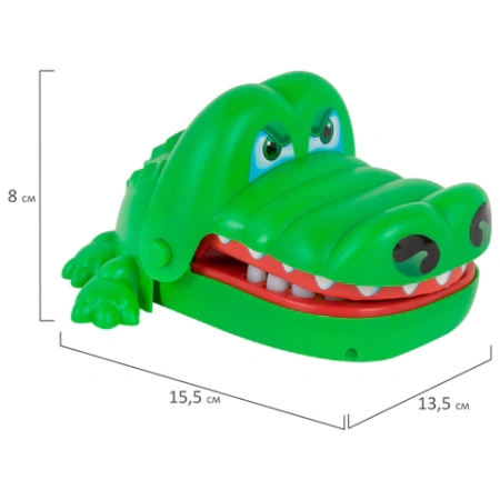 Настольная игра на реакцию "Безумный крокодил", 2894950 ЛАС ИГРАС KIDS 665646 - МСК «Форвард»