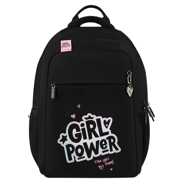 Рюкзак Berlingo ErgoStyle "Girl Power" 39,5*28*15см, 2 отделения, 3 кармана, эргономичная спинка BR-RR-202603 389794