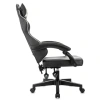 Кресло компьютерное BRABIX "Shooter GM-123", 2 подушки, экокожа, черное/белое, 533191 минпромторг - МСК «Форвард»