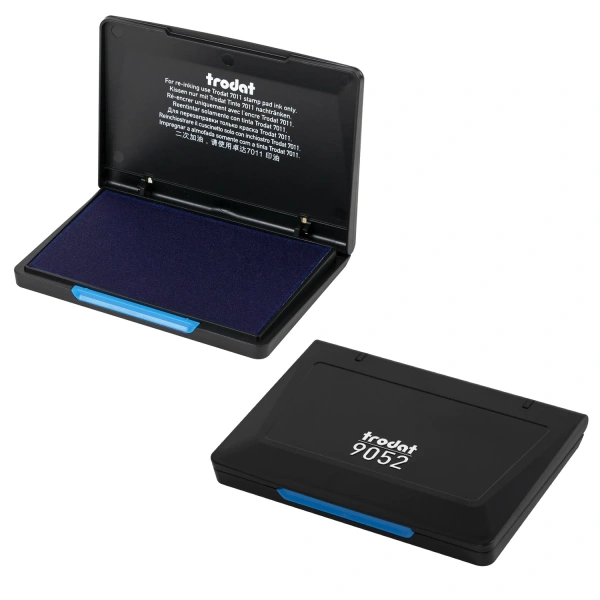 Штемпельная подушка TRODAT 110*70 мм, синяя, 9052c  220731