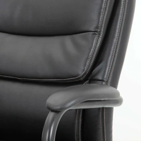 Кресло офисное BRABIX PREMIUM "Heavy Duty HD-004", НАГРУЗКА до 200 кг, экокожа, черное, 531942 - МСК «Форвард»