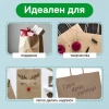 Крафт-пакет бумажный 22х12х25 см, КОМПЛЕКТ 50 шт., крученые ручки, плотность 90 г/м2, LAIMA ECO CRAFT, 609684 - МСК «Форвард»