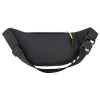 Сумка на пояс HEIKKI PROMPT (ХЕЙКИ), 2 отделения, регулируемый ремень, карман-антивор, черная, 37х14х5 см, 273928 - МСК «Форвард»