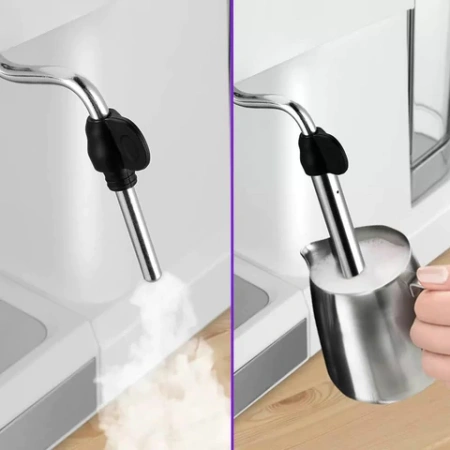 Кофеварка рожковая KITFORT КТ-7139, 1050 Вт, объем 1,5 л, 15 бар, ручной капучинатор, белая 456899 - МСК «Форвард»