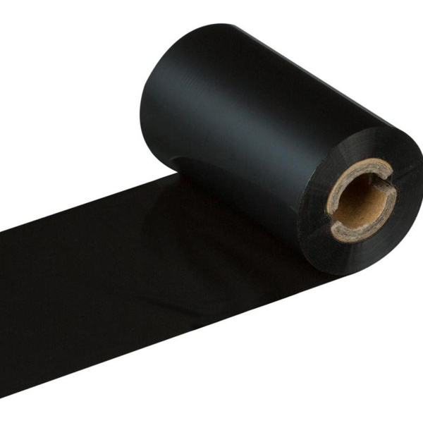 Риббон WAX, 57мм х 74м, вт. диам. 12,7мм (0,5 дюйма) х ширина 57мм, крас. слой наружу (OUT), 363525