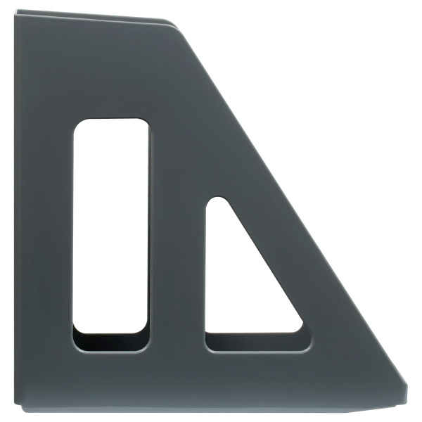 Лоток для бумаг вертикальный СТАММ "Актив", серый, ширина 70мм ЛТВ-31097 351497 - МСК «Форвард»