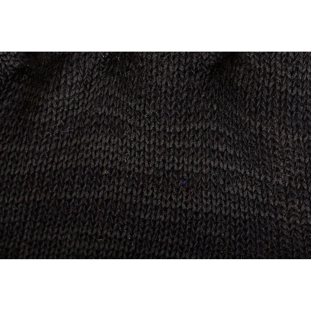 Перчатки хлопчатобумажные с ПВХ покрытием чёрные точка, 4 нити, 10 класс 43гр КОМПЛЕКТ 10 пар 678209 минпромторг - МСК «Форвард»