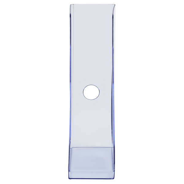 Лоток для бумаг вертикальный СТАММ "Актив", тонированный голубой, ширина 70мм ЛТВ-31103 351503 - МСК «Форвард»