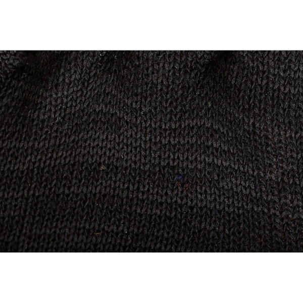 Перчатки хлопчатобумажные с ПВХ покрытием чёрные точка, 4 нити, 10 класс 43гр КОМПЛЕКТ 10 пар 678209 минпромторг - МСК «Форвард»