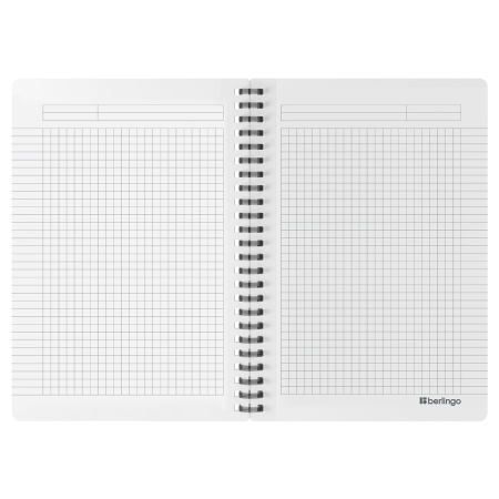 Бизнес-тетрадь A5, 80л., Berlingo "Your Way", клетка, на силиконовом гребне, 80г/м2, пластик обложка 600мкм, черная SRn_A5890 369405 - МСК «Форвард»